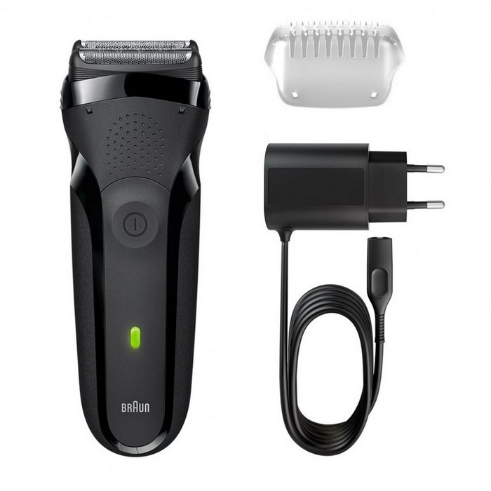 AFEITADORA FACIAL 300S BLACK SERIES (BRAUN)